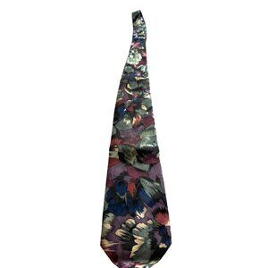 Bellini New York Milan Mens Necktie Silk Multicolored Abstrac 60”